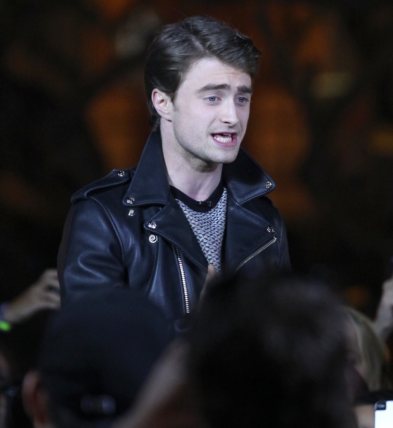 Cele bitchy Blog Archive Daniel Radcliffe filmed parts of'Harry Potter'