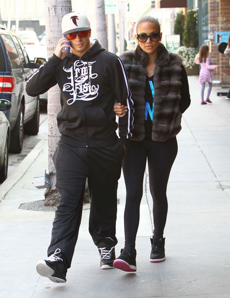 Jennifer Lopez and Casper Smart