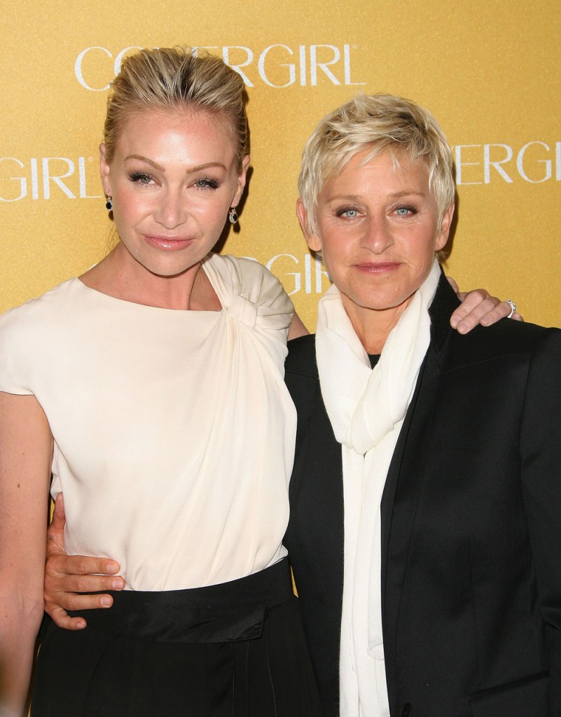 Ellen Degeneres and Portia de Rossi