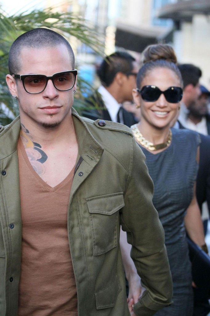 Jennifer Lopez and Casper Smart