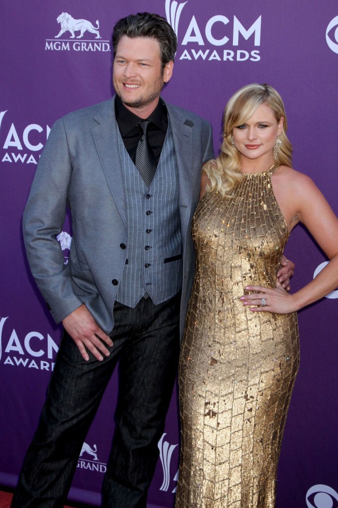 Miranda Lambert and Blake Shelton