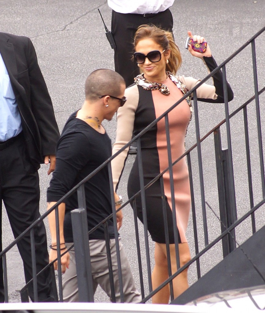 Jennifer Lopez and Casper Smart