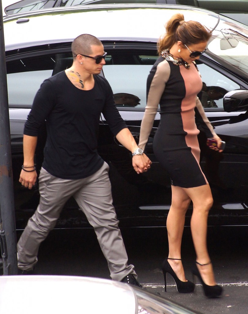 Jennifer Lopez and Casper Smart