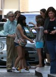 Woody Allen, Soon-Yi And Daughters At The Beverly Wilshire Hotel