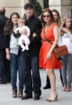EXCLUSIVE: John Travolta And Family Leaving The Ritz Hotel In Paris (USA & OZ ONLY)