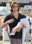 Jared Padalecki and Wife Genevieve Take Their Son Thomas to the Vancouver Food Truck Festival