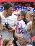 Ben & Jen Take The Girls To A 4th Of July Parade