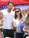 Ben & Jen Take The Girls To A 4th Of July Parade