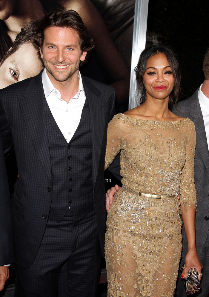 Bradley Cooper Zoe Saldana