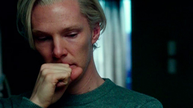 Celebitchy  Benedict Cumberbatch as Julian Assange in 