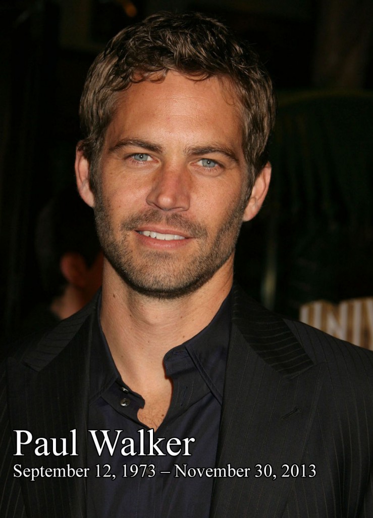 File photos of Paul Walker