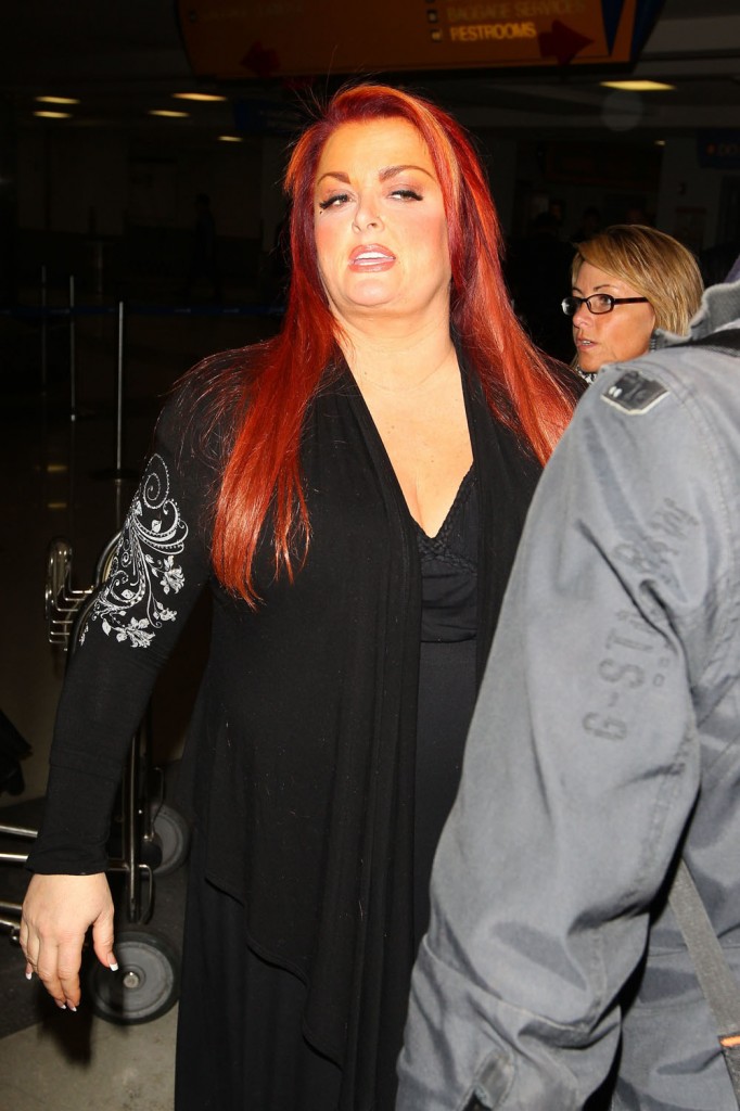 Wynonna Judd arriving at LAX Airport