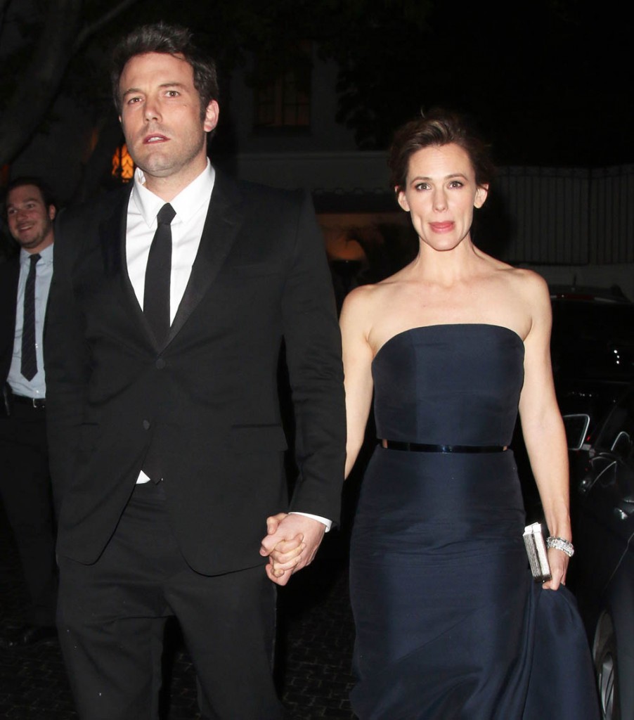 Ben Affleck & Jennifer Garner leaving the SAG awards after party