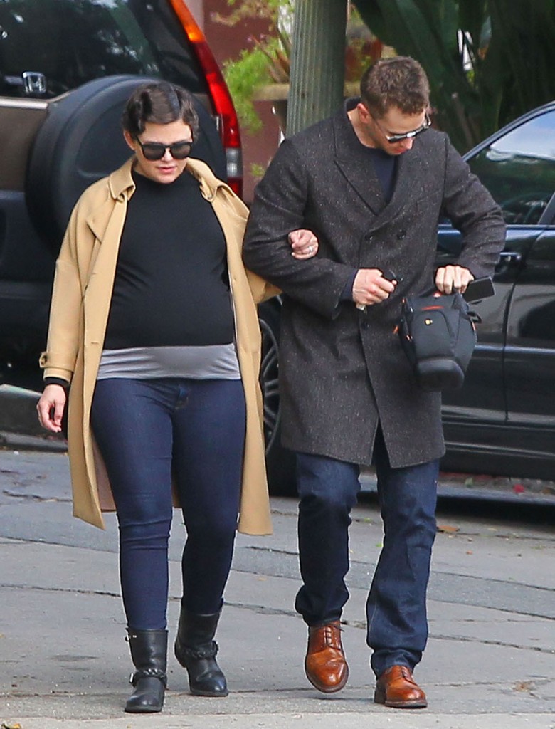 Pregnant Ginnifer Goodwin & Josh Dallas Head To A Family Get-Together