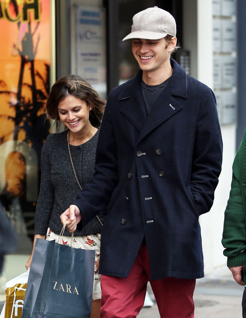 Rachel Bilson & Hayden Christensen Shopping In Cannes