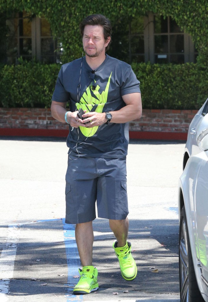 Exclusive... Mark Wahlberg Shows Off His New Ride In Beverly Hills