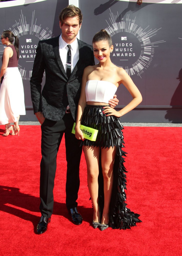 Victoria Justice at The  2014 MTV Video Music Awards in LA