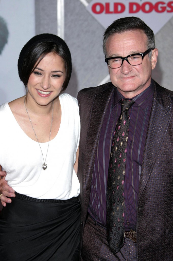 Zelda Williams and Robin Williams