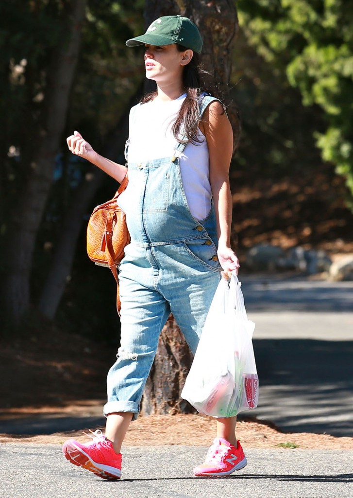 Pregnant Rachel Bilson & Hayden Christensen Out On A Camping Trip