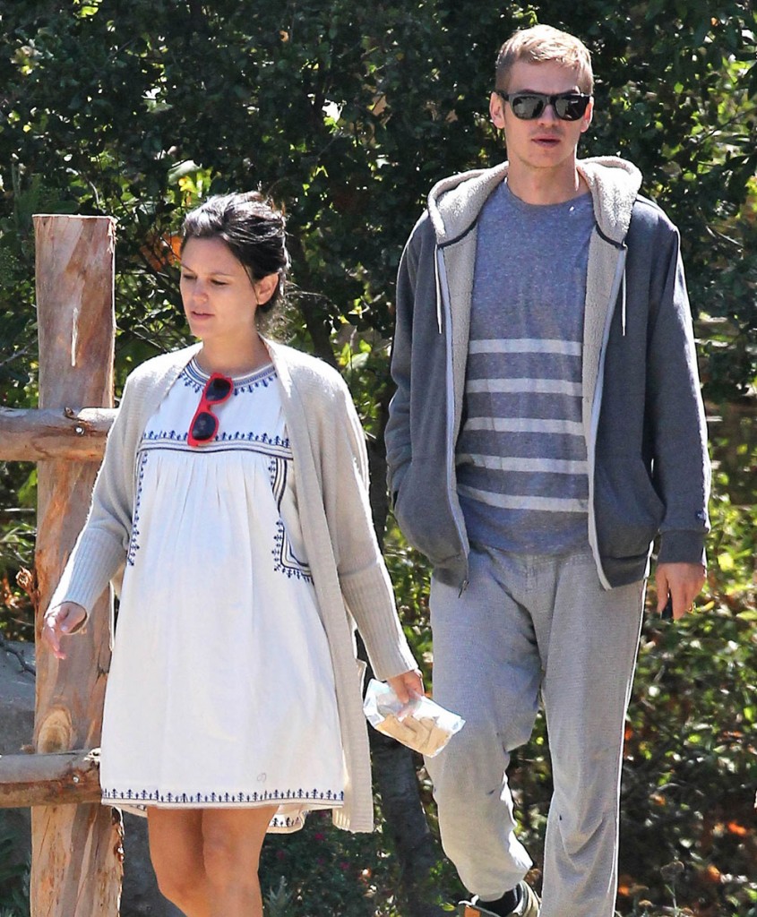 Pregnant Rachel Bilson Spends Her Birthday In Ventura