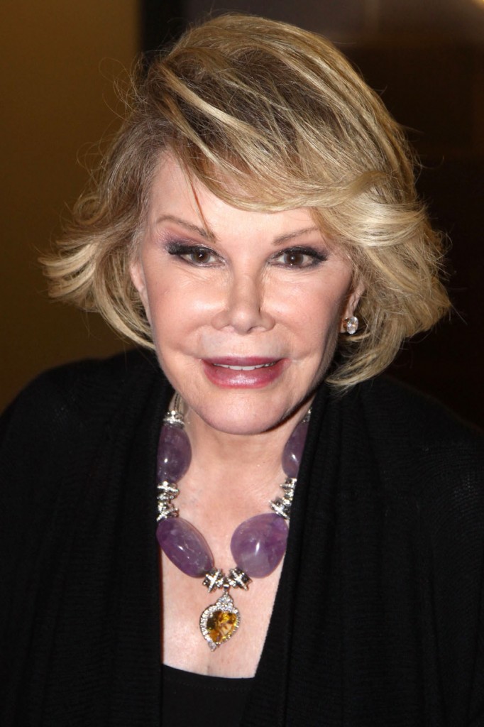 Joan Rivers Leaving Her Book Signing In Washington DC