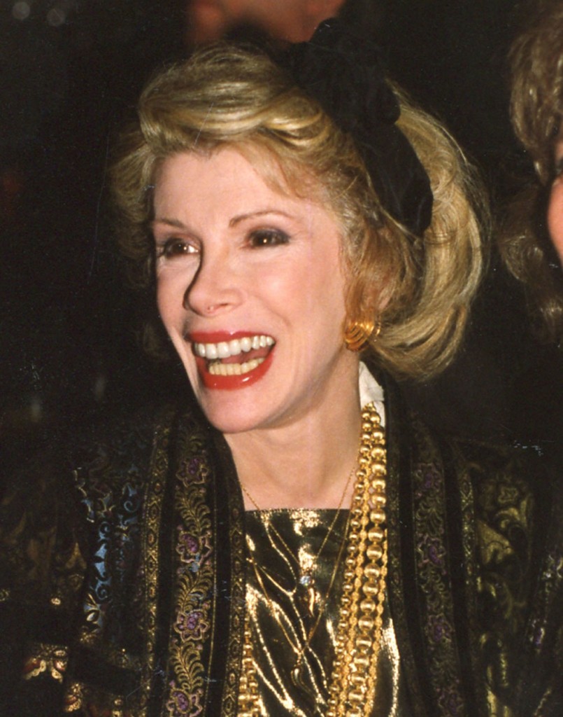 Joan Rivers stock image