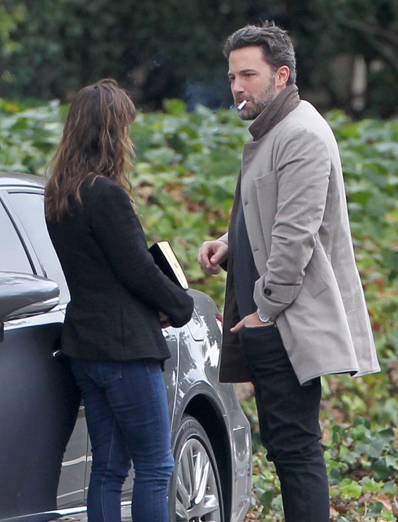 Ben Affleck & Jennifer Garner Out And About In Brentwood