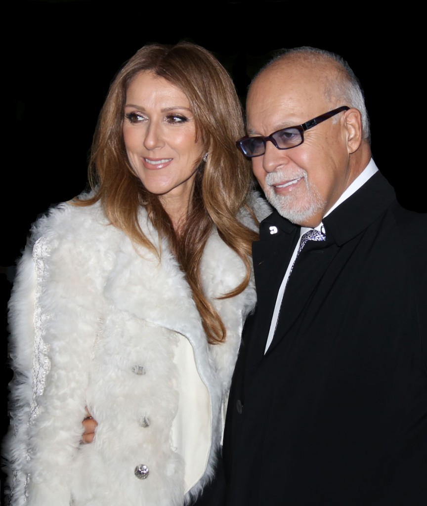 Celine Dion and René Angélil