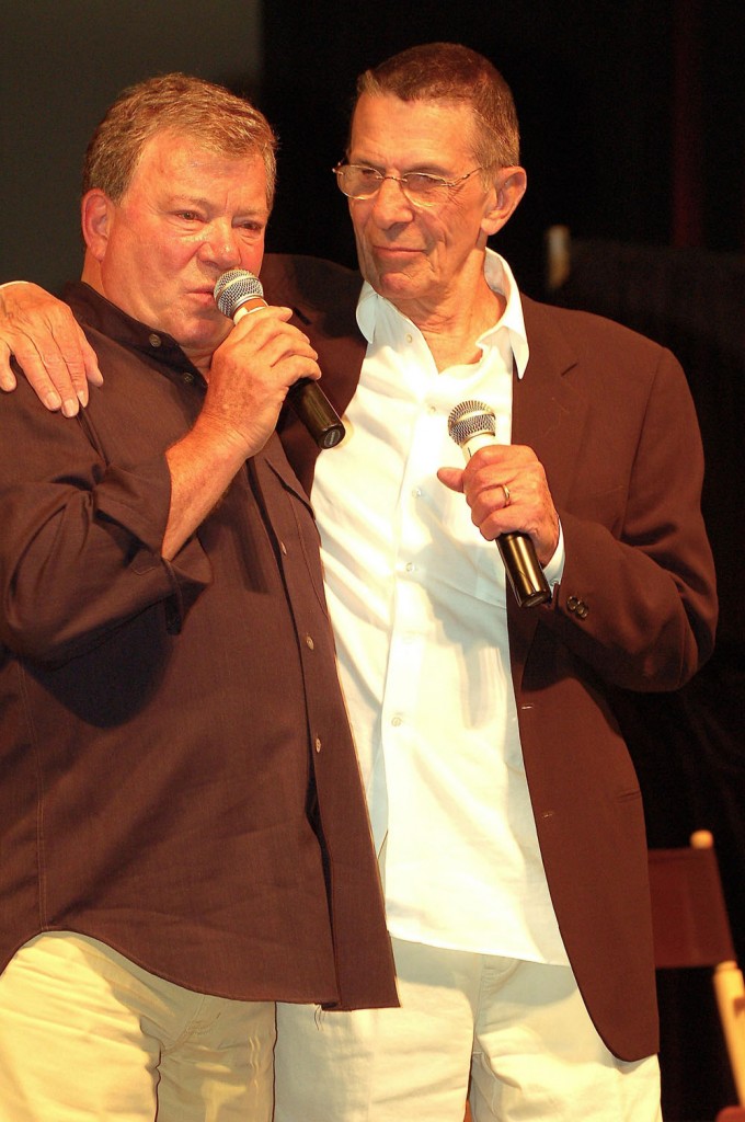 Leonard Nimoy and William Shatner