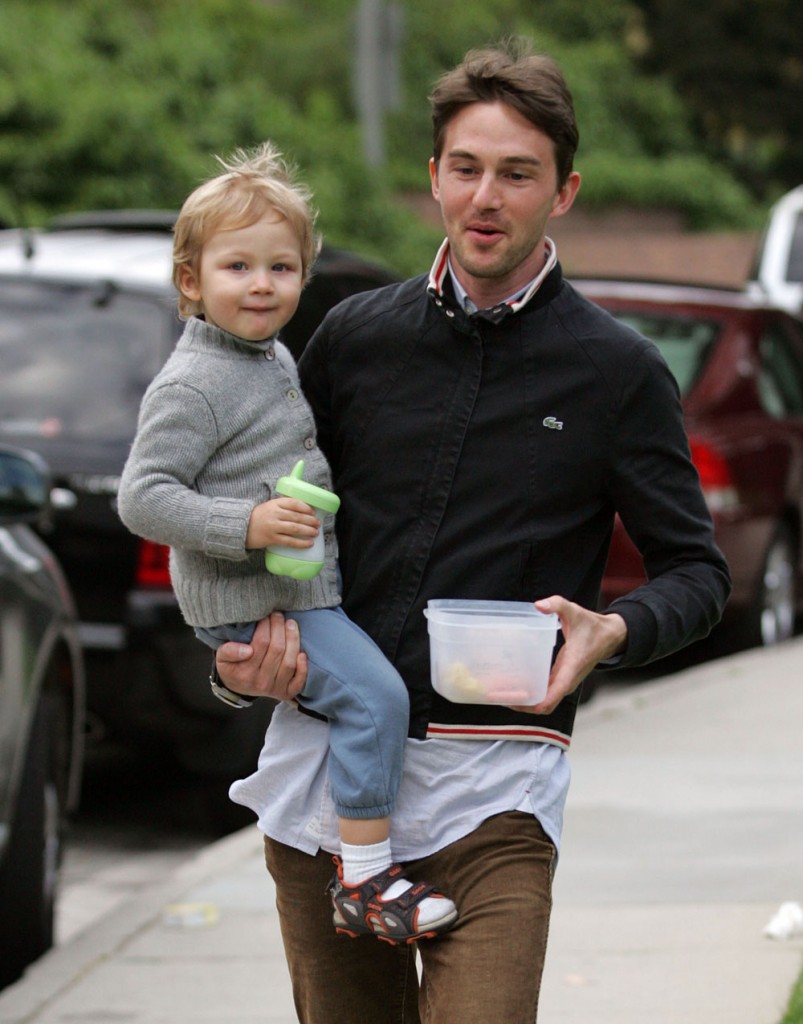 Daniel Giersch Smiles With Son Despite Custody Battle!