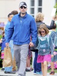 Ben Affleck Out In Santa Monica With His Daughter