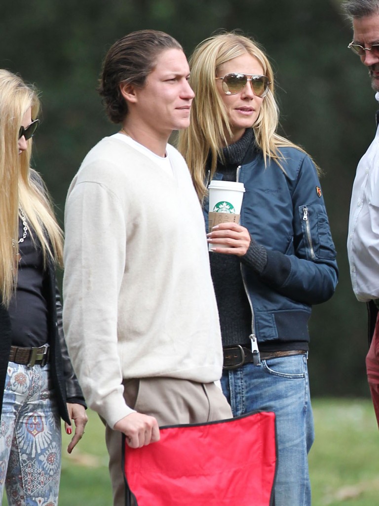 Heidi Klum & Vito Schnabel Watch Her Kids Play Soccer