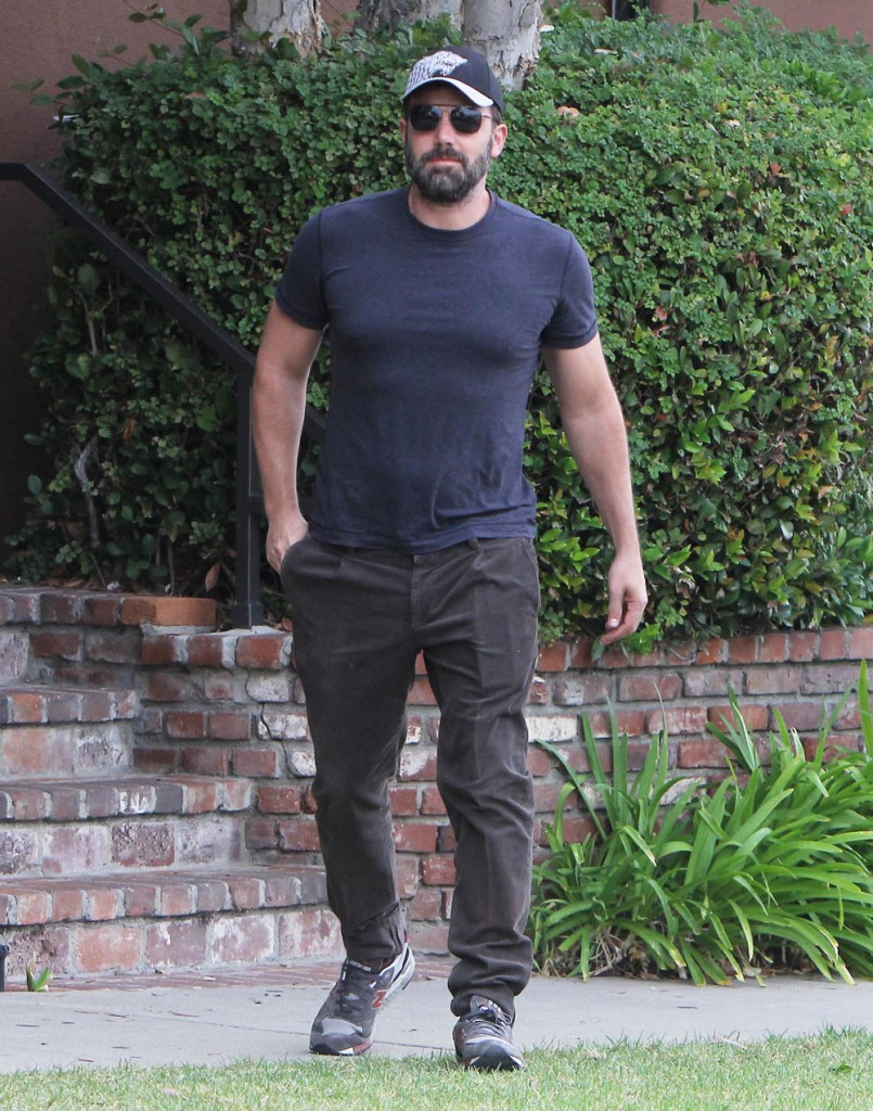 Ben Affleck Out And About With His Daughter