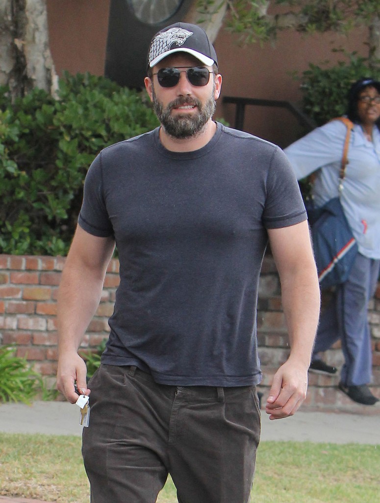 Ben Affleck Out And About With His Daughter
