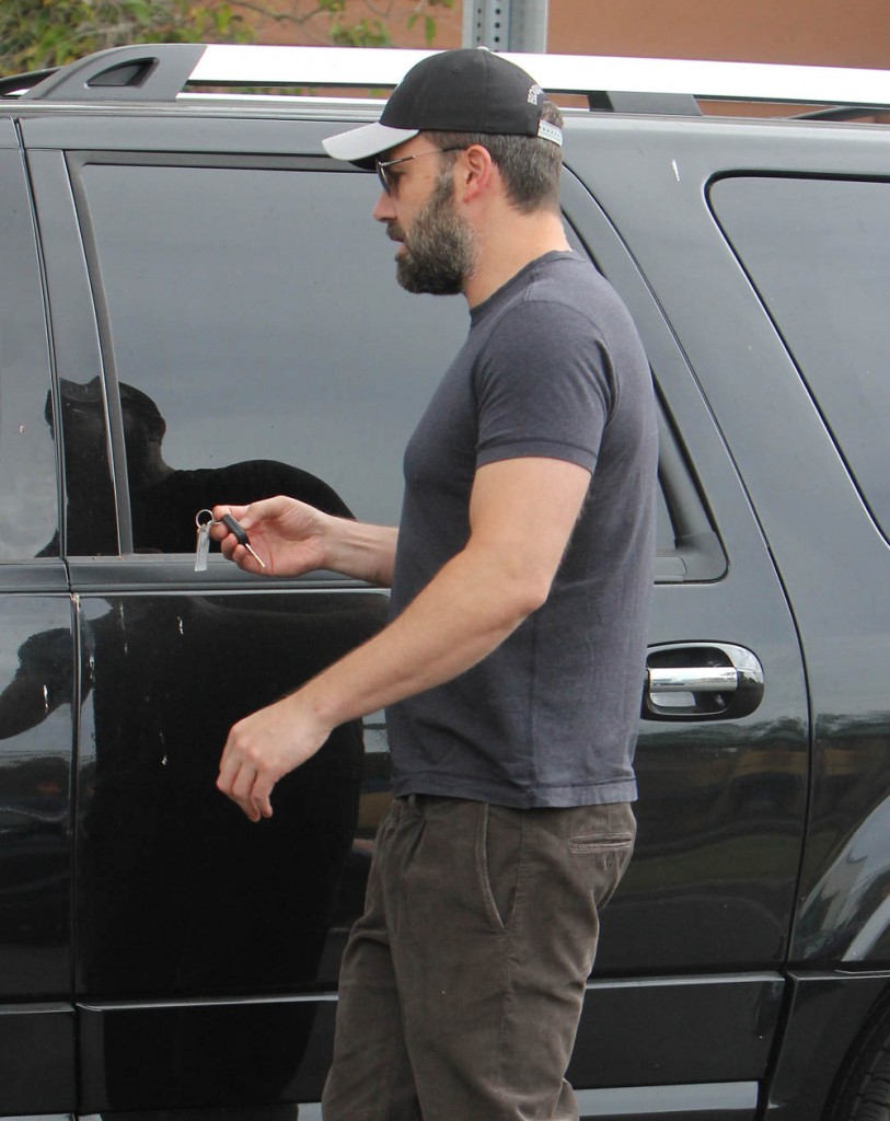 Ben Affleck Out And About With His Daughter