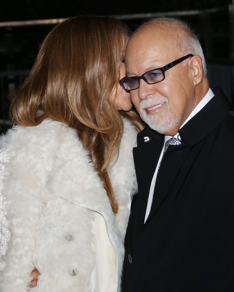 Celine Dion and René Angélil