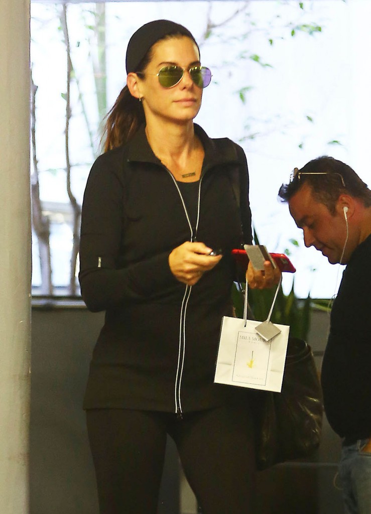 Sandra Bullock Out And About In Los Angeles