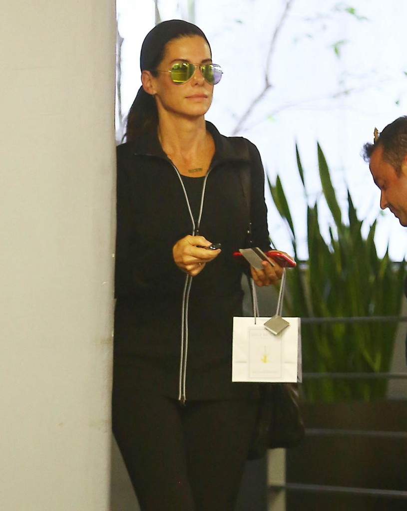 Sandra Bullock Out And About In Los Angeles