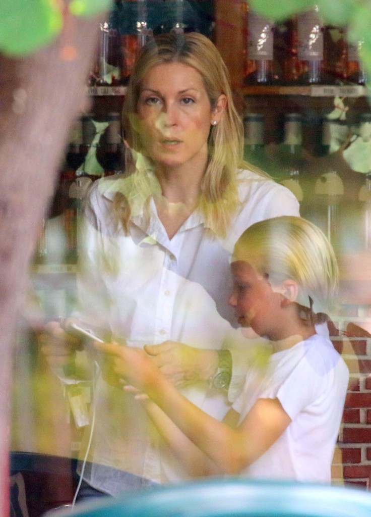 Kelly Rutherford Spends Time In Monte-Carlo With Her Children