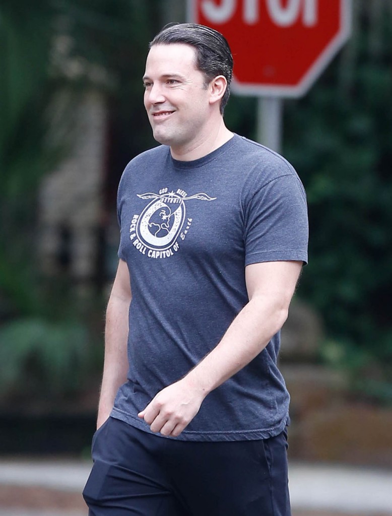 Ben Affleck On The Set Of 'Live By Night'