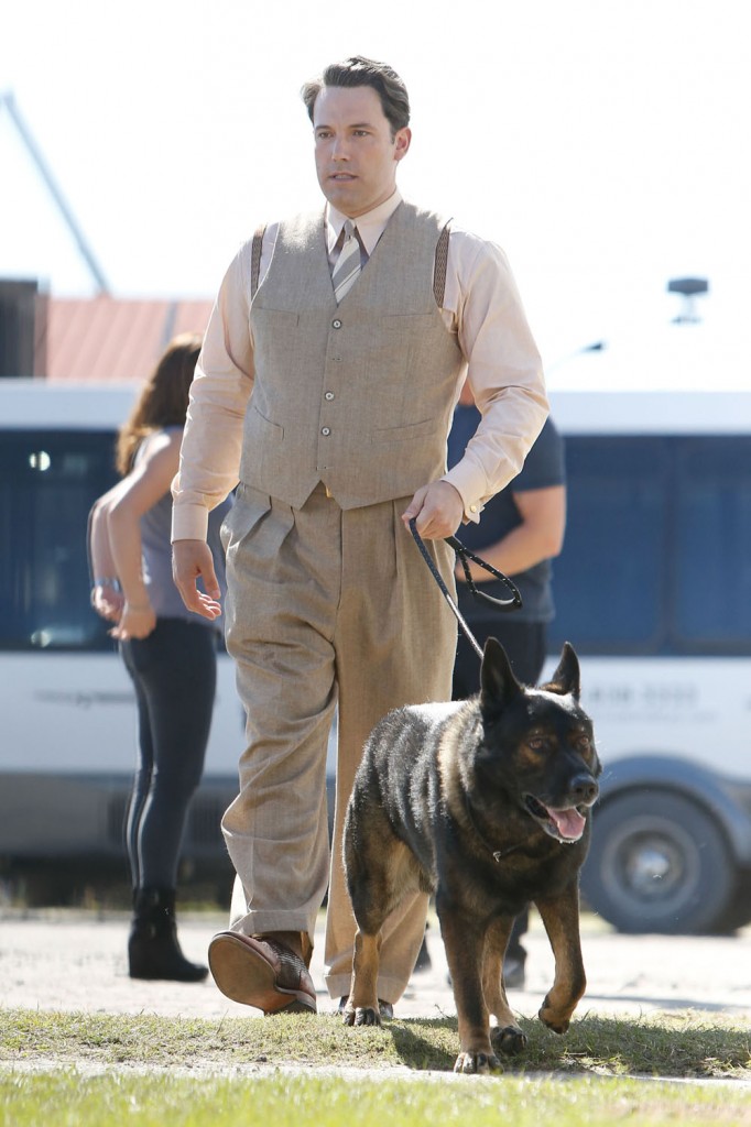 Exclusive... Ben Affleck On The Set Of 'Live By Night'