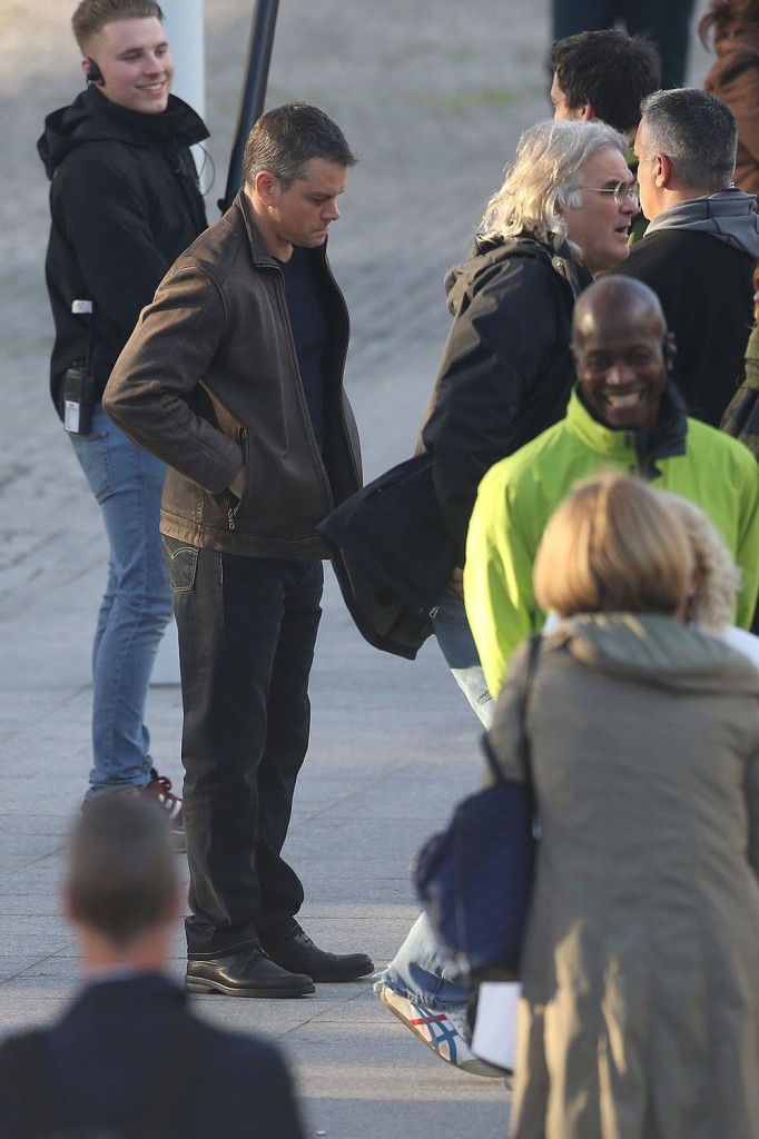 Matt Damon On The Set Of The Upcoming 'Bourne' Sequel