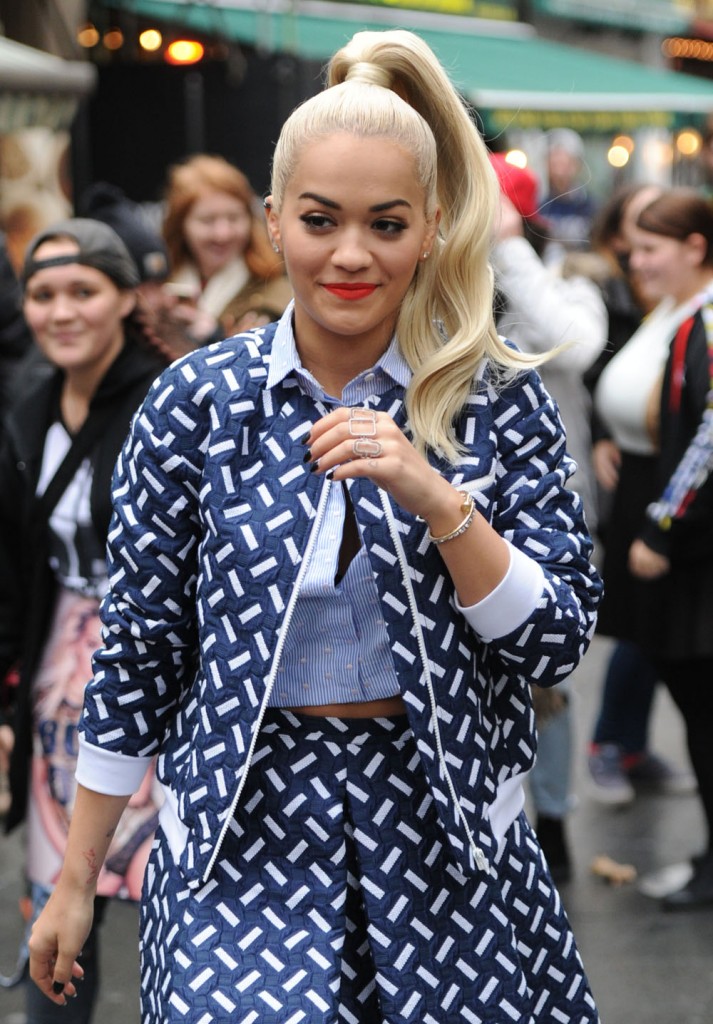 Rita Ora out in London