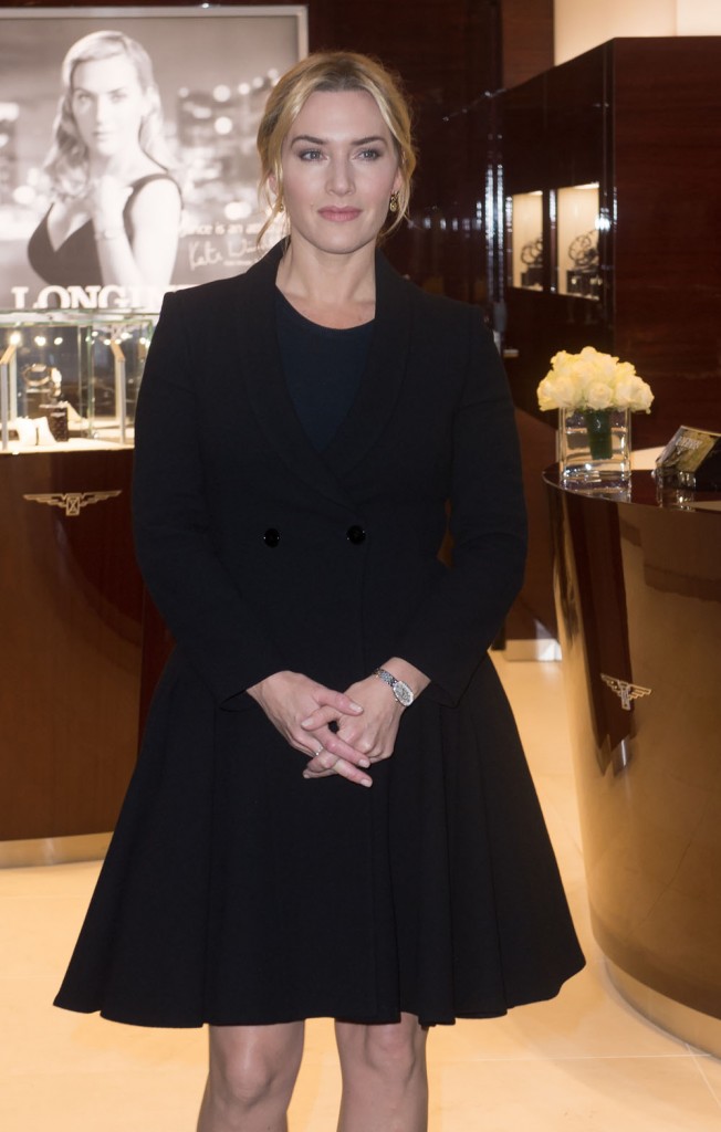 Kate Winslet Attends the Longines Boutique Opening