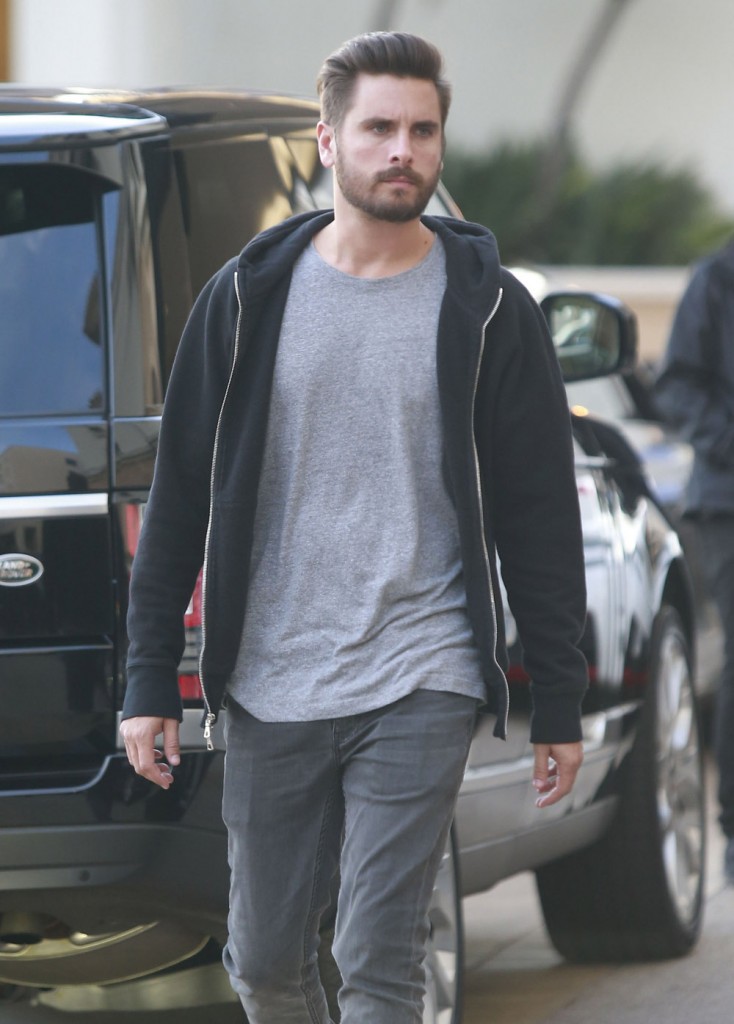 Scott Disick Out Shopping In Beverly Hills