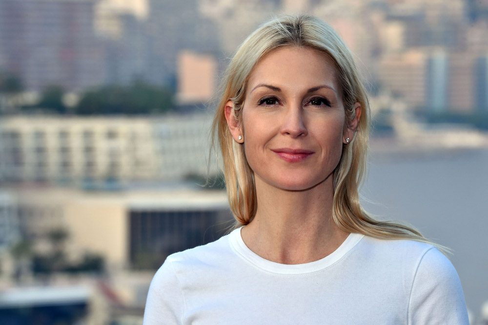 Exclusive... Kelly Rutherford Doing A Photoshoot For The Blue Ocean Film Festival