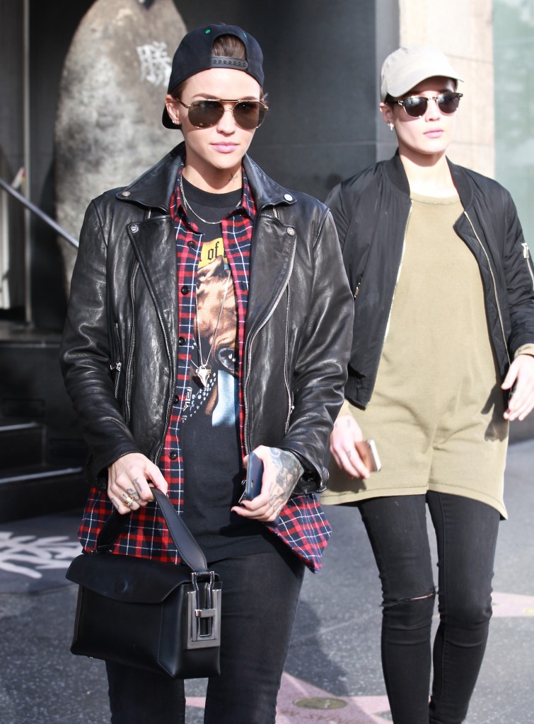 Ruby Rose steps out with a new girlfriend at Katsuya sushi