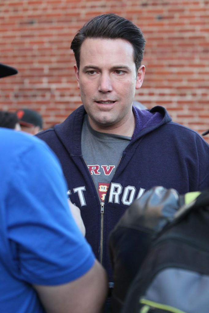 Ben Affleck seen arriving at the ABC studios