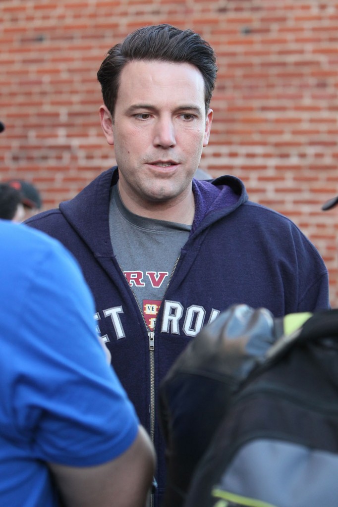 Ben Affleck seen arriving at the ABC studios