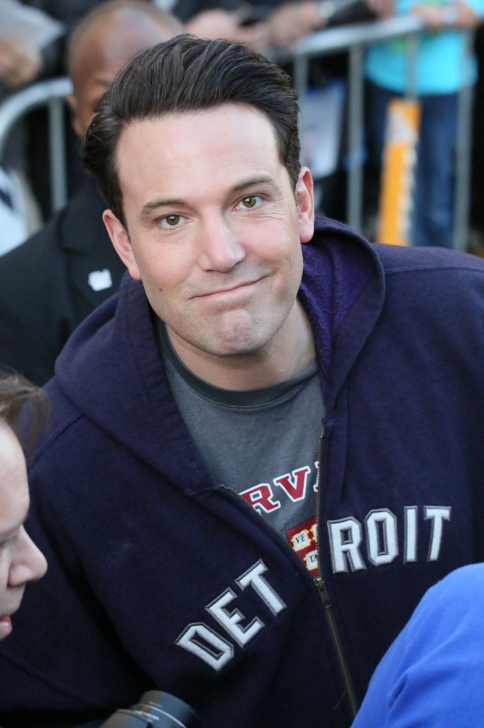 Ben Affleck going into the ABC studios for Jimmy Kimmel Live